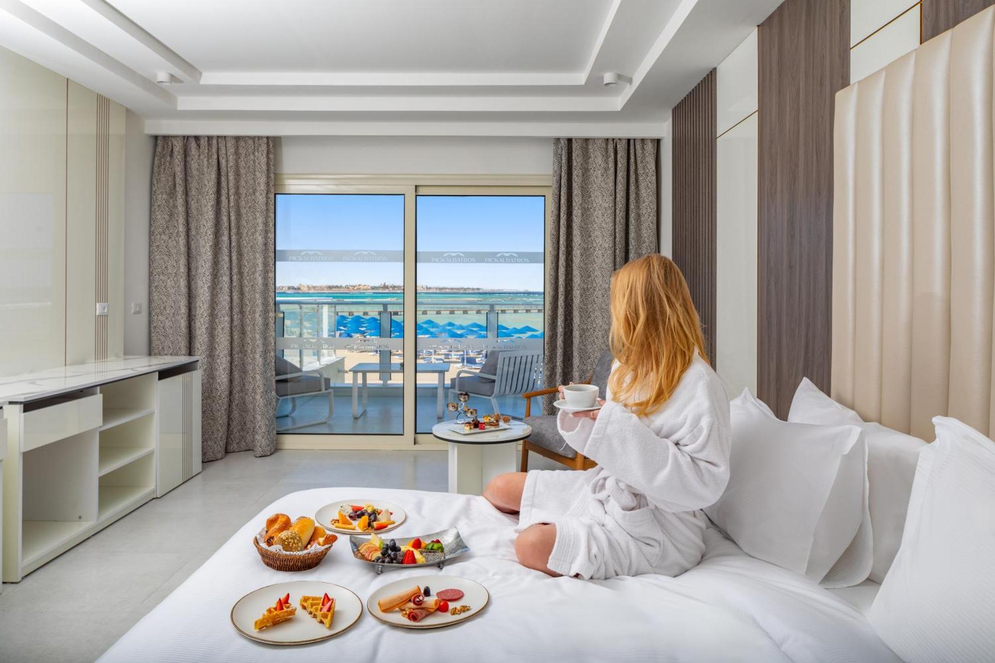 Albatros Makadi Resort Hurghada Bagian luar foto