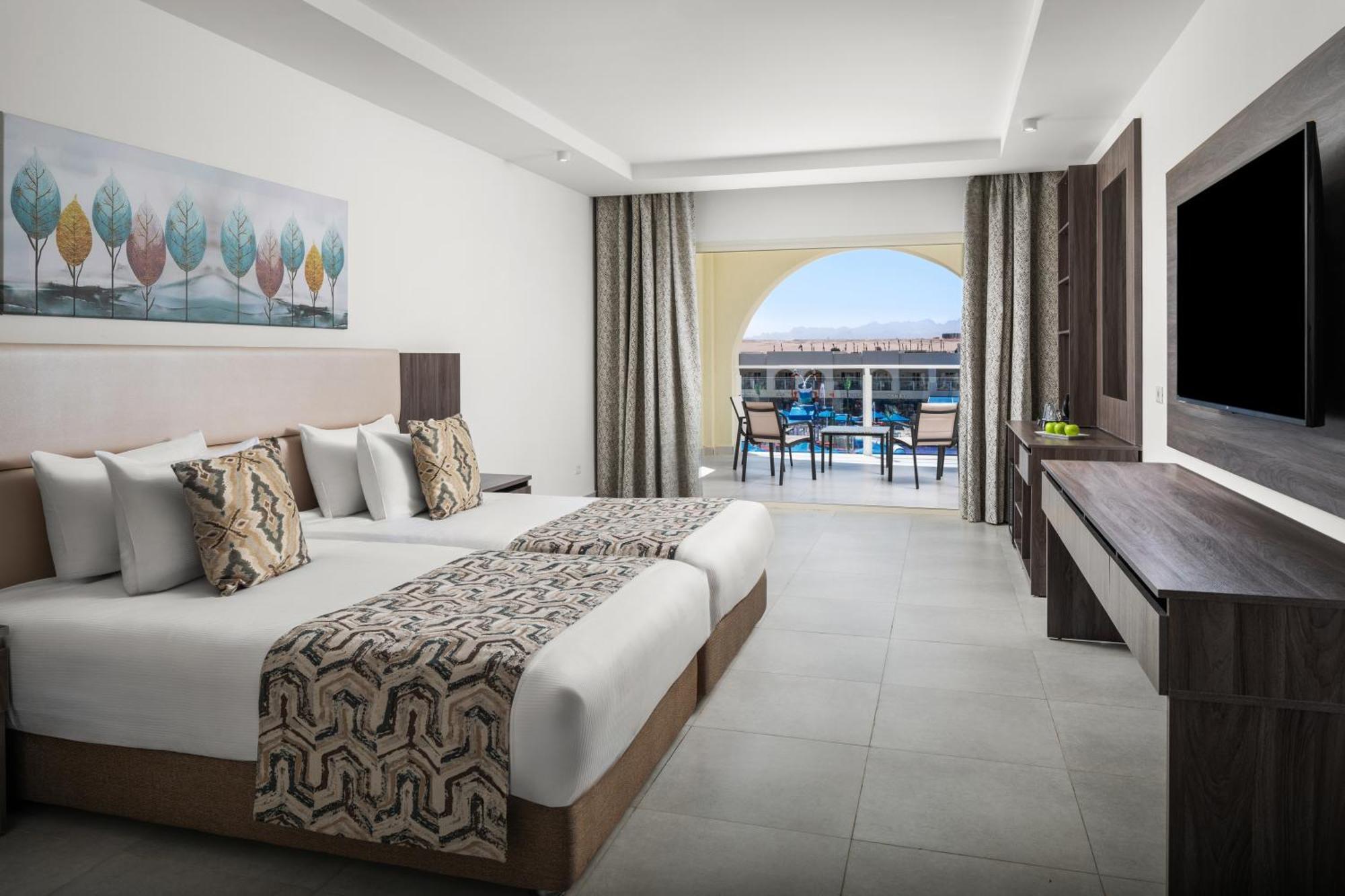 Albatros Makadi Resort Hurghada Bagian luar foto